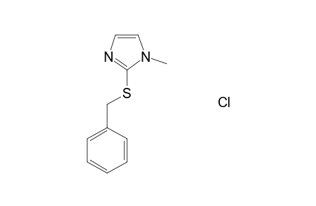 Benzyl 1-methyl-1H-imidazol-2-yl sulfide hydrochloride