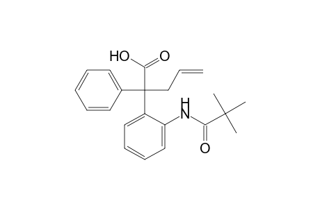 2-PHENYL-2-(2-PIVALOYL-AMIDOPHENYL)-PENT-4-ENOIC-ACID