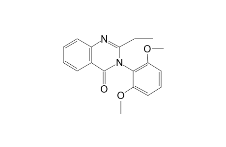 3-(2,6-Dimethoxyphenyl)-2-ethyl-4(3H)-quinazolinone