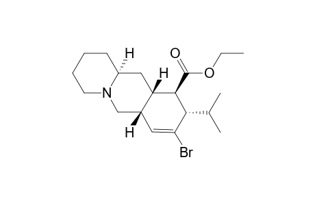 ethyl (6aR,9S,10R,10aS,11aS)-8-bromo-9-propan-2-yl-2,3,4,6,6a,9,10,10a,11,11a-decahydro-1H-pyrido[1,2-b]isoquinoline-10-carboxylate