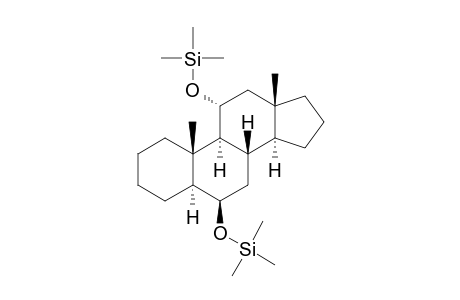 5.ALPHA.-ANDROSTANE-6.BETA.,11.ALPHA.-DIOL-DI-TRIMETHYLSILYL ETHER