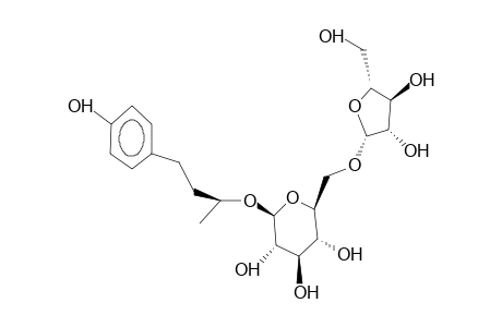 (2R)-4-(4-HYDROXYPHENYL)-2-BUTANOL-2-O-ALPHA-L-ARABINOFURANOSYL-(1->6)-BETA-D-GLUCOPYRANOSIDE