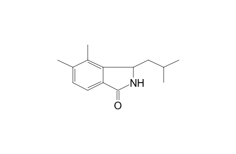 1H-Isoindol-1-one, 2,3-dihydro-4,5-dimethyl-3-(2-methylpropyl)-