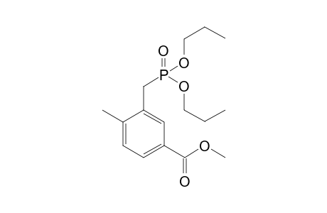 Methyl 3-((dipropoxyphosphoryl)methyl)-4-methylbenzoate