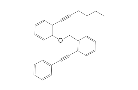 1-(Hex-1-yn-1-yl)-2-((2-(phenylethynyl)benzyl)oxy)benzene