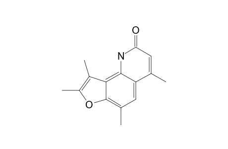 4,6,8,9-TETRAMETHYLFURO-[2,3-H]-QUINOLIN-2(1H)-ONE