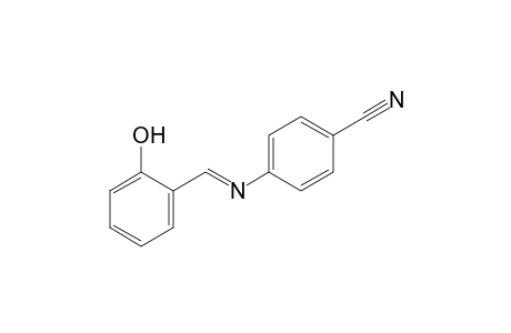 p-(salicylideneamino)benzonitrile