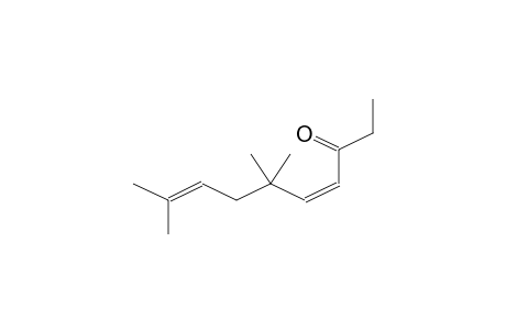 CIS-2,5,5-TRIMETHYLDECA-2,6-DIEN-8-ONE