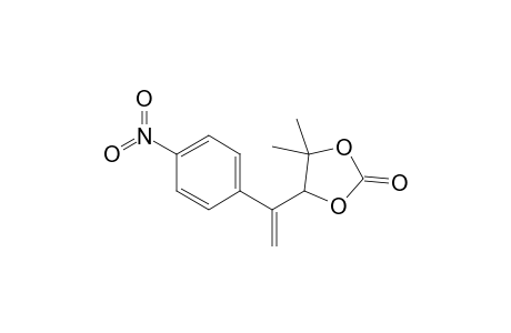 4,4-Dimethyl-5-[1-(4-nitrophenyl)ethenyl]-1,3-dioxolan-2-one