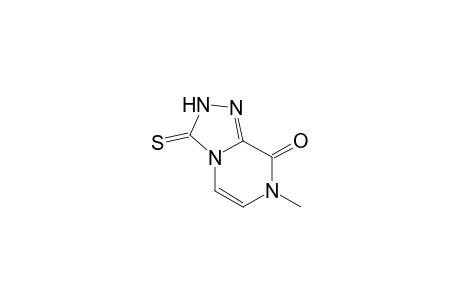 7-Methyl-8-oxo-3-thioxo-2,3,7,8-tetrahydro-1,2,4-triaxolo[4,3-a]pyrazine