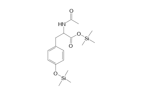 Trimethylsilyl 2-(acetylamino)-3-(4-[(trimethylsilyl)oxy]phenyl)propanoate