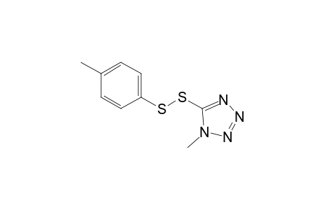 1-methyl-5-(p-tolyldithio)-1H-tetrazole