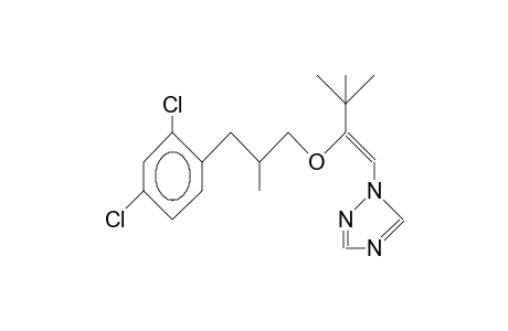 3,3-Dimethyl-2-[2-methyl-3-(2,4-dichloro-phenyl)-propoxy]-1,2,4-triazole-1-butene