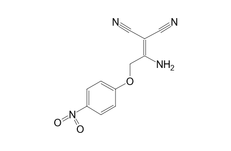 [1-AMINO-2-(p-NITROPHENOXY)ETHYLIDENE]MALONONITRILE