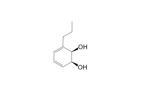 (1S,2R)-3-propylcyclohexa-3,5-diene-1,2-diol