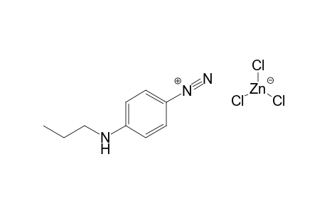 p-(PROPYLAMINO)BENZENEDIAZONIUM TRICHLOROZINCATE(II)