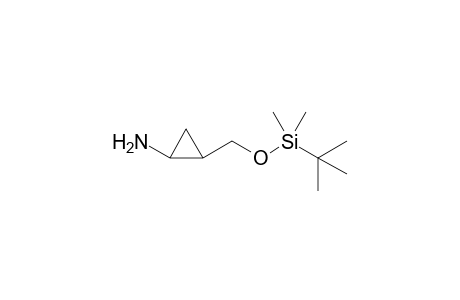 (+-)-cis-2-(tert-Butyldimethylsilyloxymethyl)cyclopropylamine