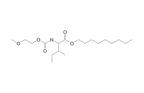 L-Isoleucine, N-(2-methoxyethoxycarbonyl)-, nonyl ester