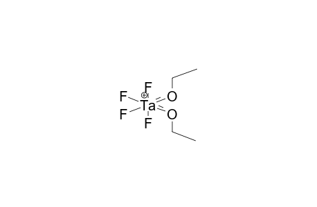 CIS-TETRAFLUOROTANTALUM-BIS(ETHANOL) COMPLEX CATION