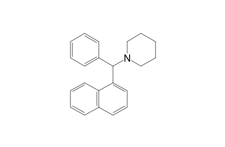 1-[alpha-(1-NAPHTHYL)BENZYL]PIPERIDINE