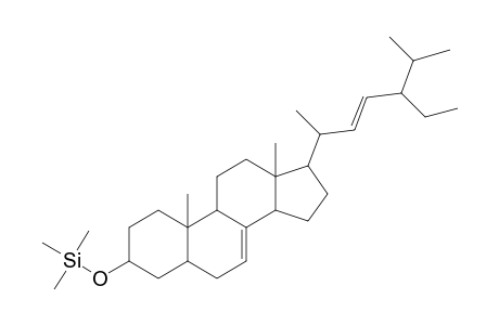 SILANE, TRIMETHYL[[(3beta,5alpha,22E)-STIGMASTA-7,22-DIEN-3-YL]OXY]-