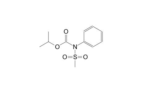 isopropyl methylsulfonyl(phenyl)carbamate
