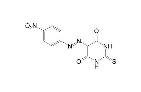 5-[(p-nitrophenyl)azo]-2-thiobarbituric acid