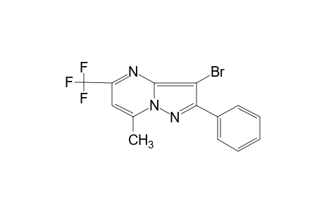 3-bromo-7-methyl-2-phenyl-5-(trifluoromethyl)pyrazolo[1,5-a]pyrimidine