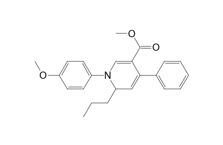 Methyl 1-(4-Methoxyphenyl)-4-phenyl-6-propyl-1,6-dihydropyridine-3-carboxylate