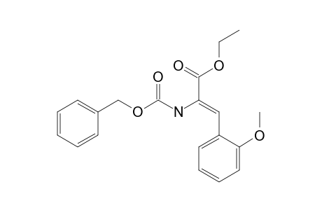 (Z)-Ethyl 2-(benzyloxycarbonylamino)-3-(2-methoxyphenyl)prop-2-enoate