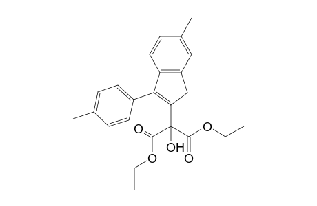 Diethyl Hydroxy[6-methyl-3-(4-methylphenyl)-1H-inden-2-yl]malonate