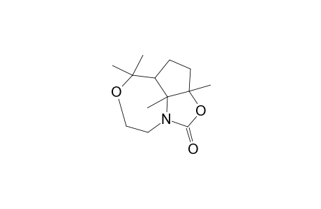 2a,5,5,8b-Tetramethyl-octahydro-2,6-dioxa-8a-aza-cyclopenta[cd]azulen-1-one