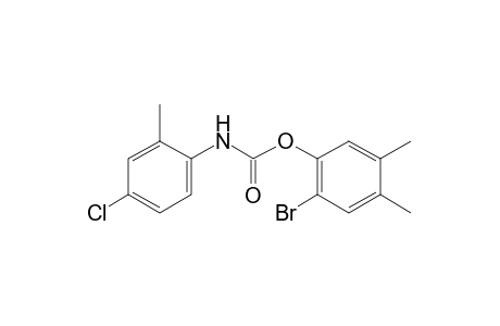 4-chloro-2-methylcarbanilic acid, 6-bromo-3,4-xylyl ester