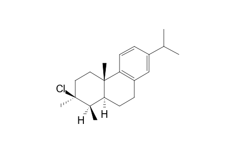 3.beta.-Methyl-3.alpha.-chloro-18-nor-abieta-8,11,13-triene