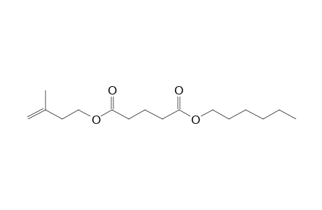 Glutaric acid, hexyl 3-methylbut-3-enyl ester