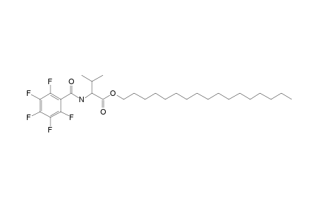 L-Valine, N-pentafluorobenzoyl-, heptadecyl ester