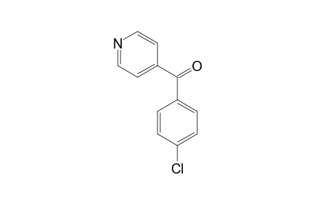 4-(p-chlorobenzoyl)pyridine