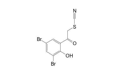THIOCYANIC ACID, 3,5-DIBROMO-2-HYDROXYPHENACYL ESTER