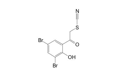 Thiocyanic acid, 3,5-dibromo-2-hydroxyphenacyl ester