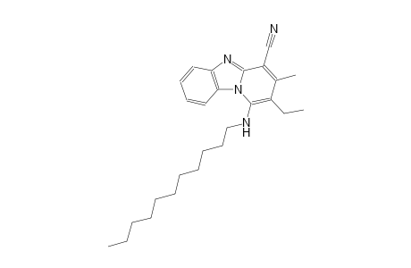 2-ethyl-3-methyl-1-(undecylamino)pyrido[1,2-a]benzimidazole-4-carbonitrile