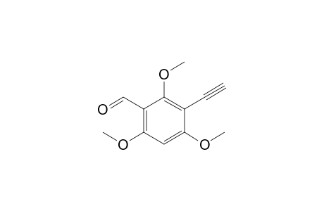 2,4,6-Trimethoxy-3-(ethynyl)benzaldehyde