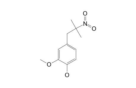 2-methoxy-4-(2-methyl-2-nitropropyl)phenol