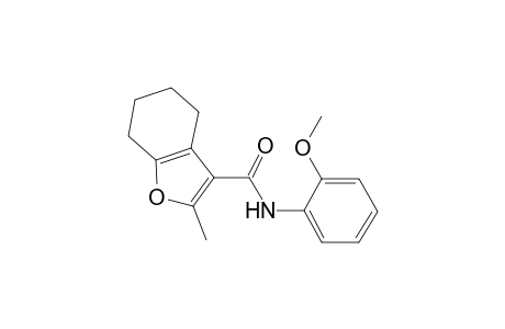 N-(2-Methoxyphenyl)-2-methyl-4,5,6,7-tetrahydro-1-benzofuran-3-carboxamide