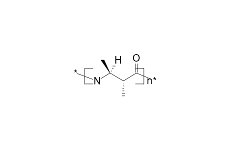Poly(erythro-alphar,betas-beta-amino-alpha-methylbutyric acid)