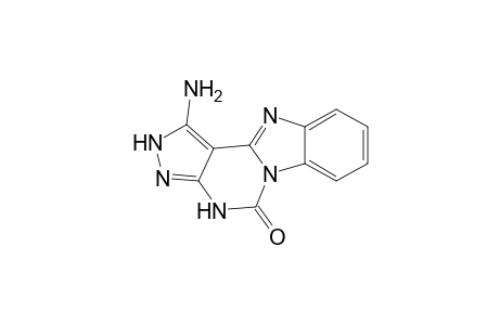 1-amino-2,4-dihydro-5H-benzo[4,5]imidazo[1,2-c]pyrazolo[4,3-e]pyrimidin-5-one