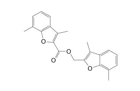 3,dimethyl-2-benzofurancarboxylic acid, (3,7-dimethyl-2-benzofuranyl)methyl ester