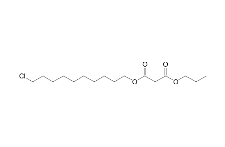 Malonic acid, 10-chlorodecyl propyl ester