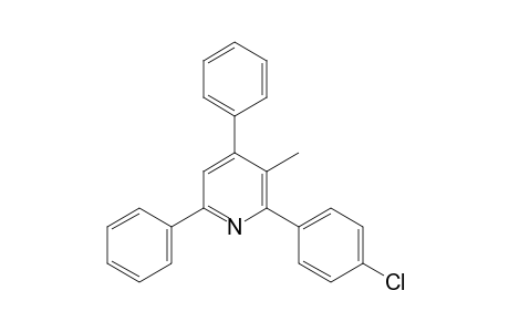 2-(p-chlorophenyl)-4,6-diphenyl-3-picoline