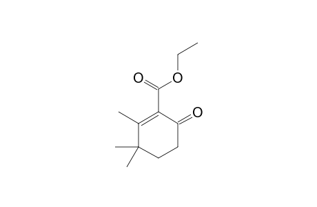 2,3,3-Trimethyl-6-oxabibylohex-1-ene-carboxylic-acid-ethylester