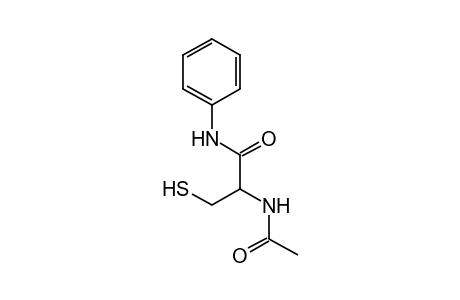 L-2-acetamido-3-mercapto-N-(phenylpropionamide)